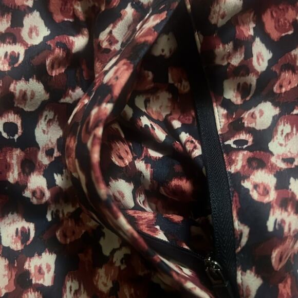 T BY‎ TALBOTS 1/4 ZIP FLORAL JACKET SIZE XL - Picture 6 of 8